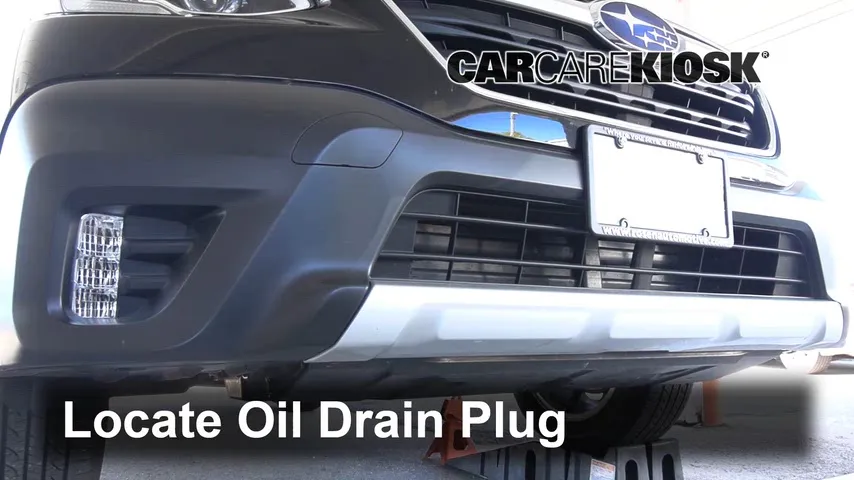 2020 Subaru Outback Limited 2.5L 4 Cyl. Aceite Cambiar aceite y filtro de aceite